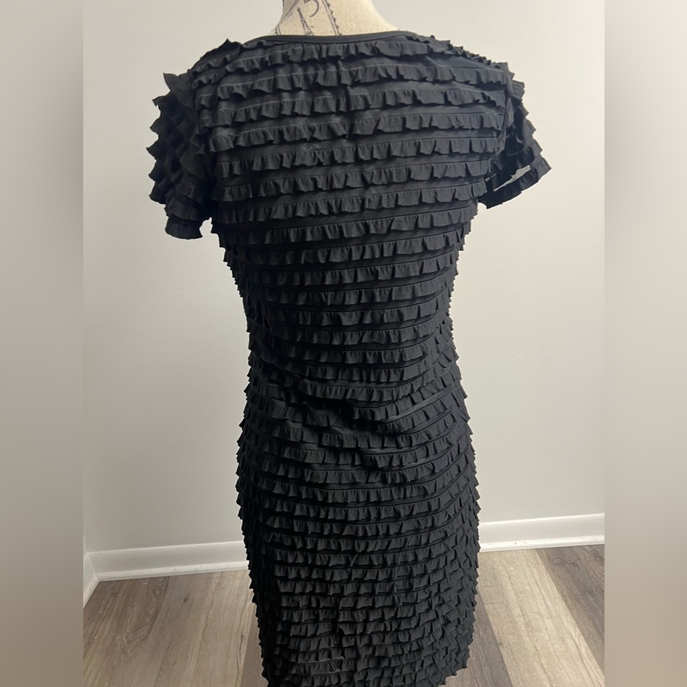 Y2K Black Ruffle Dress - Picture 2 of 15